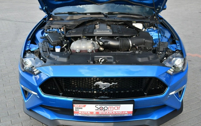 Ford Mustang cena 212000 przebieg: 54000, rok produkcji 2019 z Szczecinek małe 379